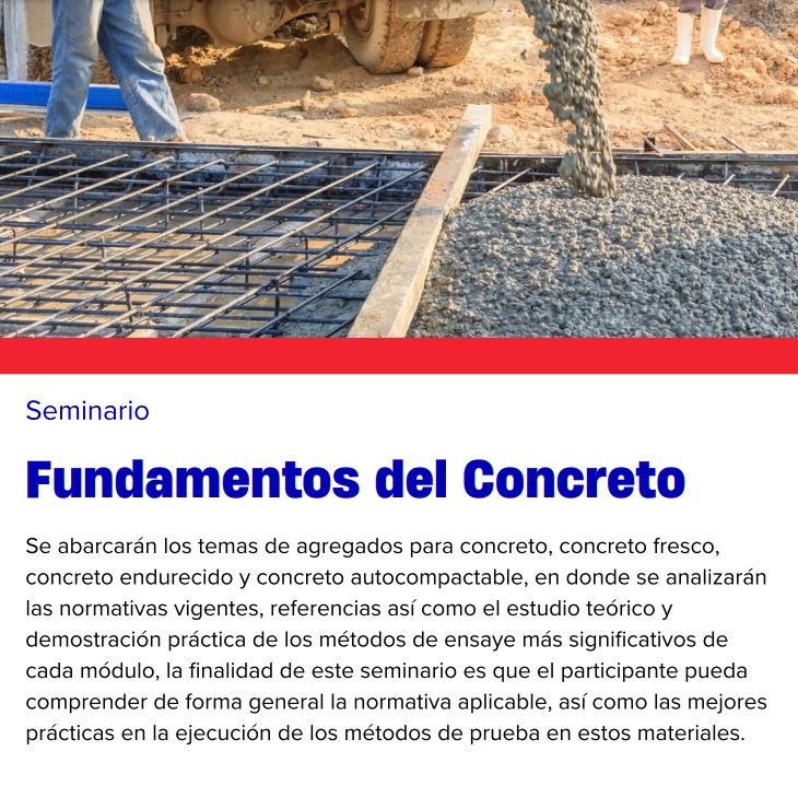 Seminario I ACI: Fundamentos del Concreto